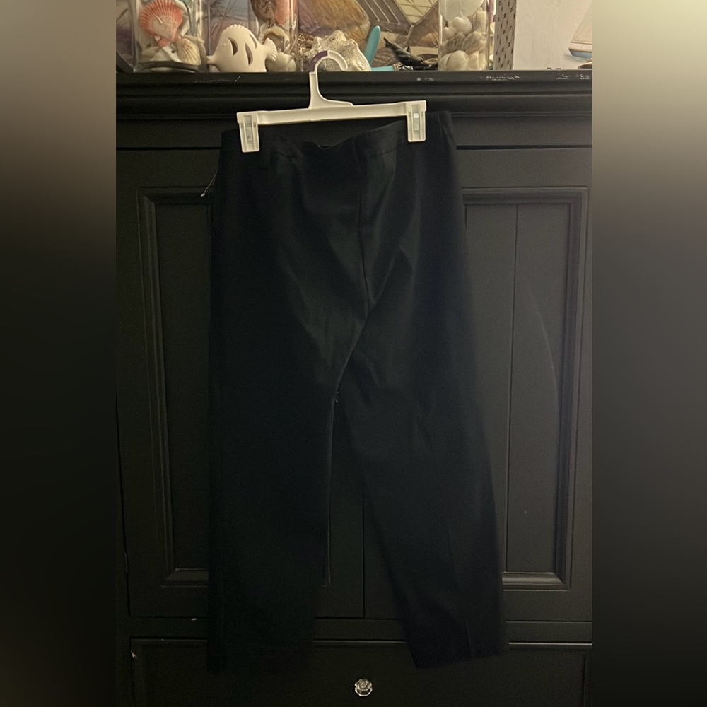 Emma & Olivia in Black Dress Ankle Pants Size Large